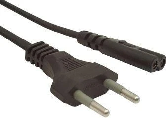 Gembird Cablexpert | Maitinimo laidas (C7), patvirtintas VDE | PC-184-075-1.8M | Juodas | CEE 7/16 į C7