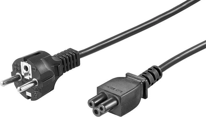Assmann Electronic Goobay 3 kontaktų maitinimo laidas nešiojamiesiems kompiuteriams, tiesus, 1,8 m (93586)