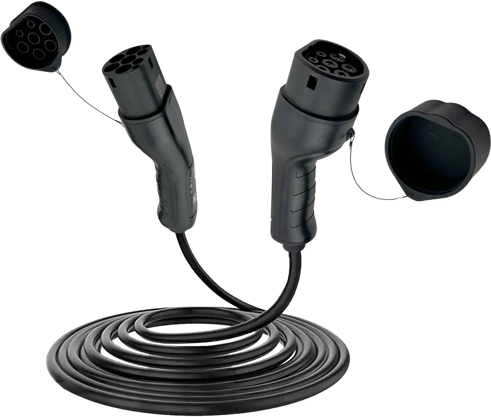 Įkrovimo kabelis automobiliams InLine įkrovimo kabelis automobiliui 11kW Typ2 3-fazis 2,5m