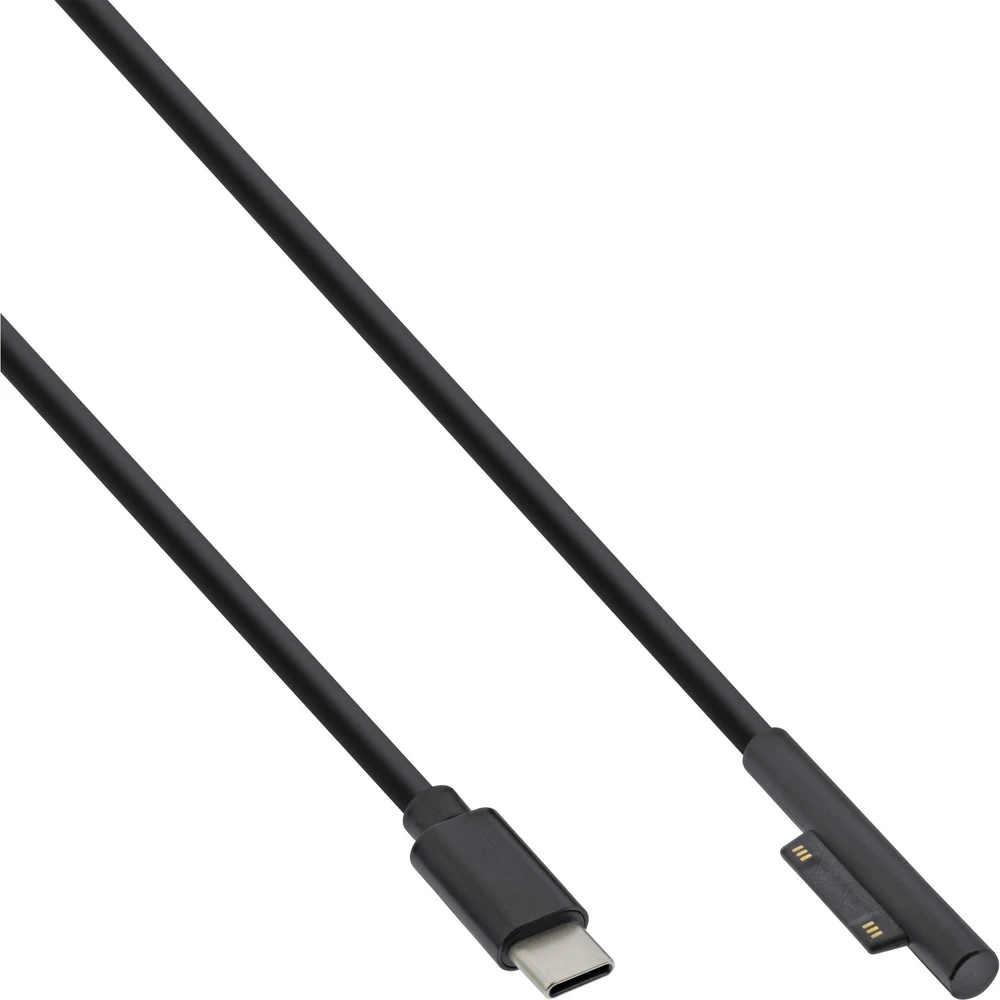 USB laidas InLine USB-C - Surface Pro 3 m Juodas (26670B)