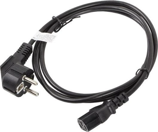 LANBERG CA-C13C-10CC-0018-BK maitinimo kompiuterio kabelis CEE 7/7-> C13 1,8m