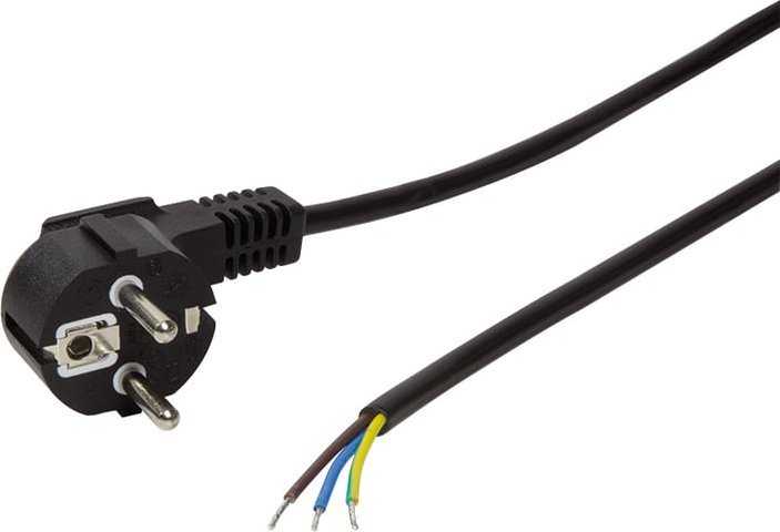 LogiLink Kabelis Logilink maitinimo laidas CEE 7/7 1,5 m juodas