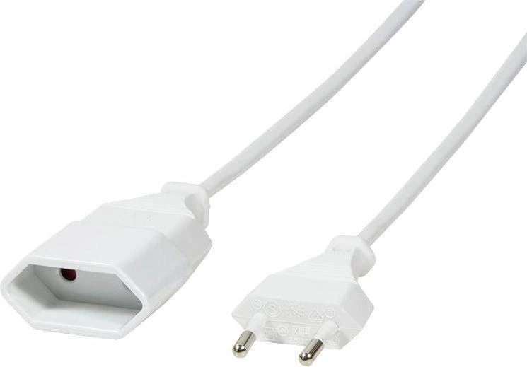Maitinimo laidas LogiLink CEE 7/16, 2m, balta (CP126)