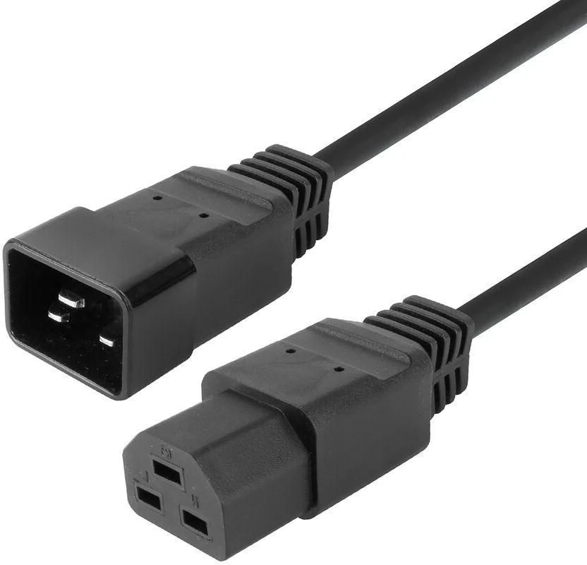 MicroConnect Maitinimo laidas C20 - C21 16A 1m