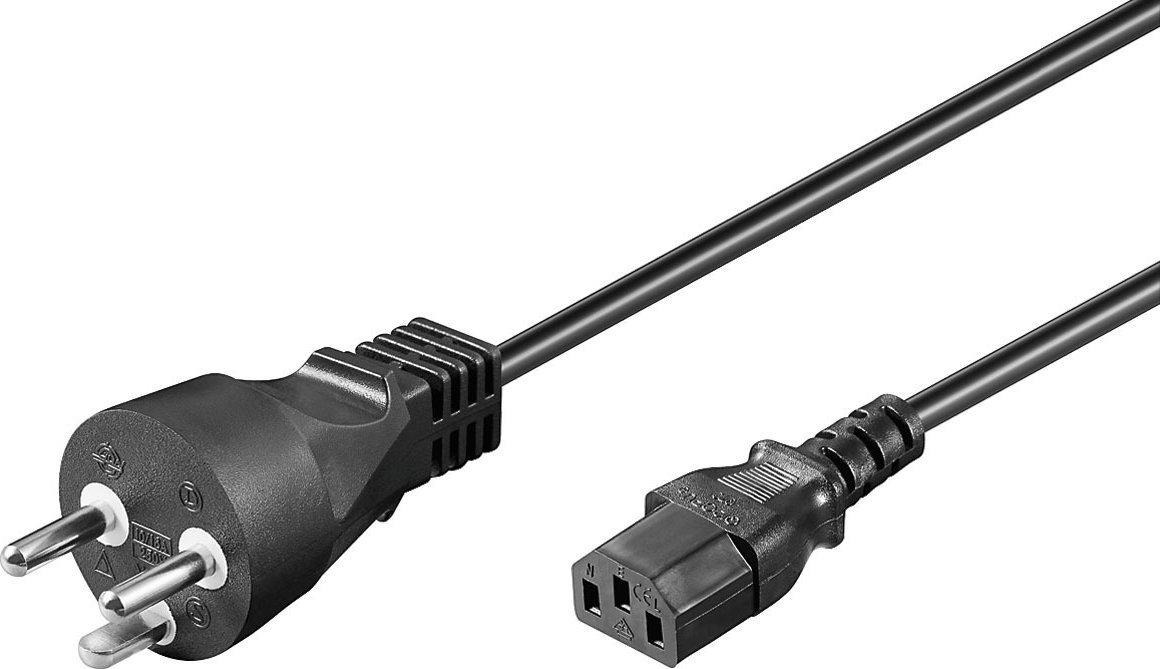 „MicroConnect“ maitinimo laidas DK 0,5 m IEC320 maitinimo laidas