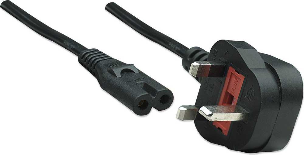 Efb Accs Kabelis zasilający OWC 1.0M (39'') C7 2-Pin Power Cord with Type G Wall Plug