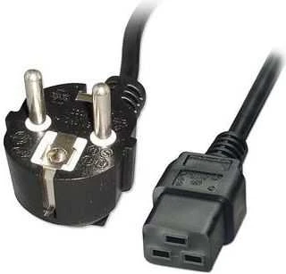 ROLINE maitinimo laidas Schuko, IEC320 - C19 16A 2,0 m, 2 m, CEE7/7, C19 jungtis, 250 V, 16 A