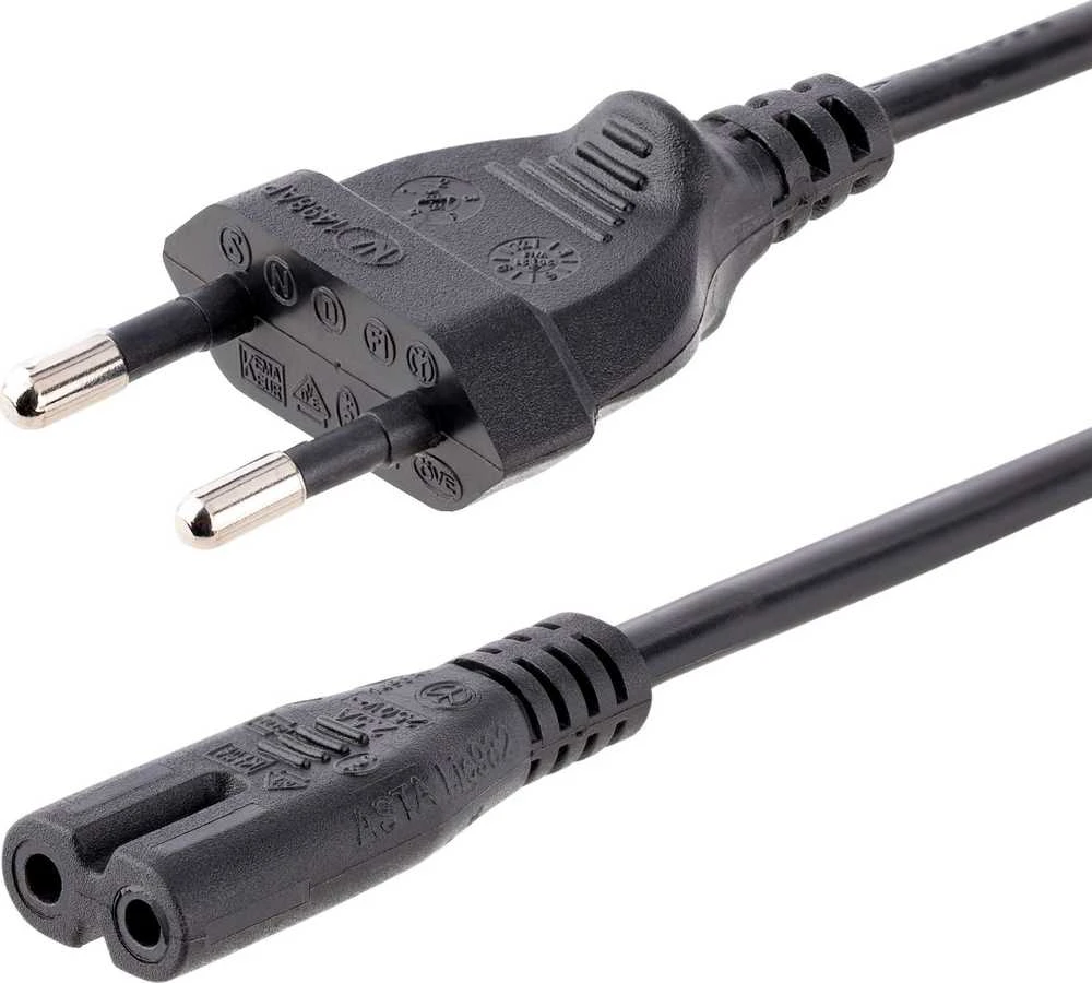 StarTech LAPTOP POWER CORD - 18 AWG/EU PLUG TO C7 - 18AWG