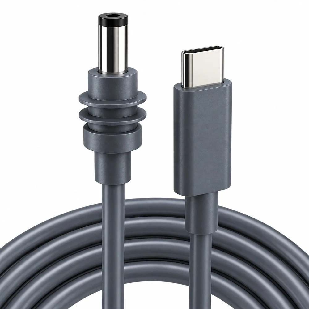 Teltech kabelis do Starlink 20 AWG 5.5x2.1mm - USB-C 5A 100W 5m