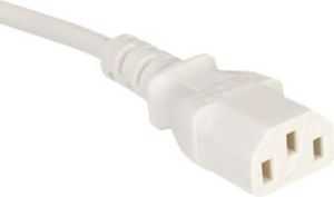 Kabelis zasilający Value PowCable IEC Conn balta (19.99.1223-50)