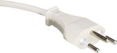 Kabelis zasilający Value PowCable IEC Conn balta (19.99.1223-50)