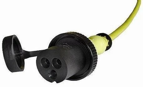 Maitinimo kabelis su CEE kištukais 16A 250V 3x2,5mm2 Santykis 2823 IP 56 5m