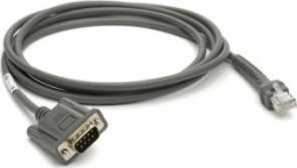 Zebra CABLE - RS232: 7FT. (2M)ST, NIXDORF BEETLE- 5V DIRECT POWER, W/TTL CURRENT LIMIT PROTECTION