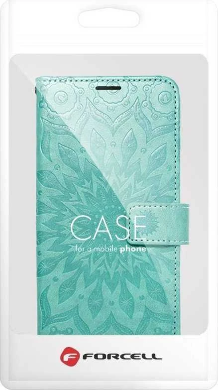 Forcell Oem MEZZO Book dėklas skirtas Xiaomi Redmi Note 11 Pro / 11 Pro 5G mandala žalios spalvos