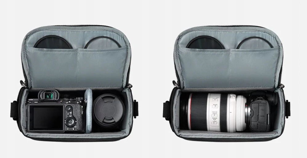 K&F Krepšys fotograficzna K&F Concept Camera Sling Bag 5 l - juoda