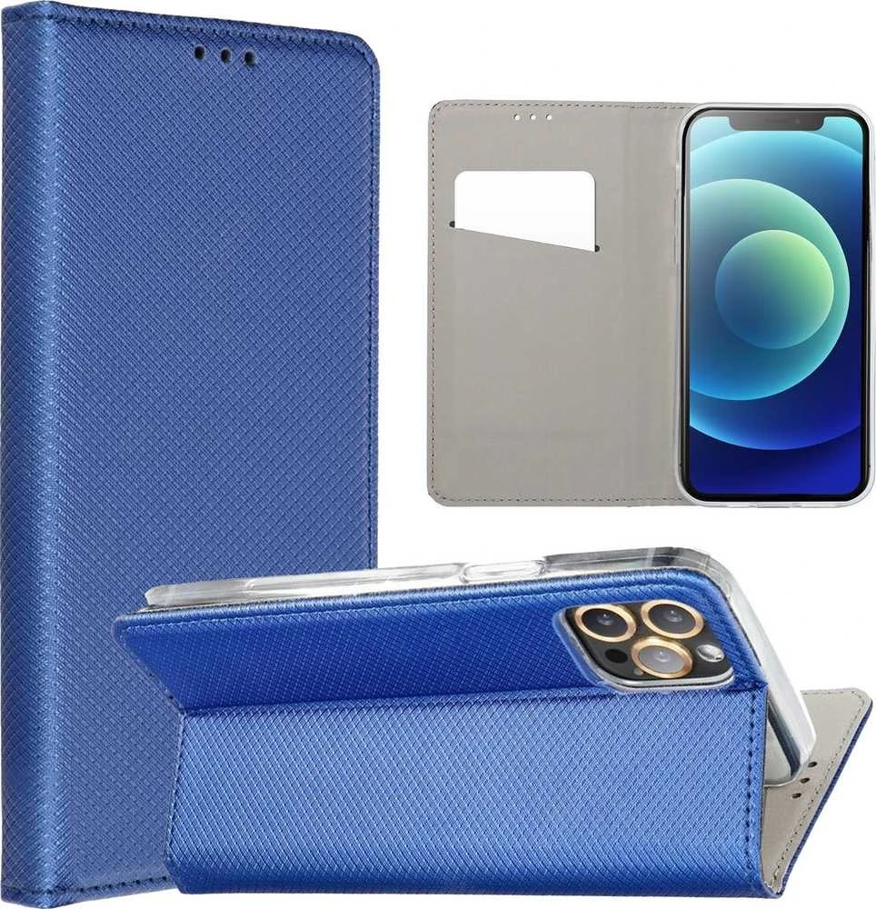 Dėklas Oem SMART CASE Book skirtas Samsung Galaxy S22 mėlynos spalvos
