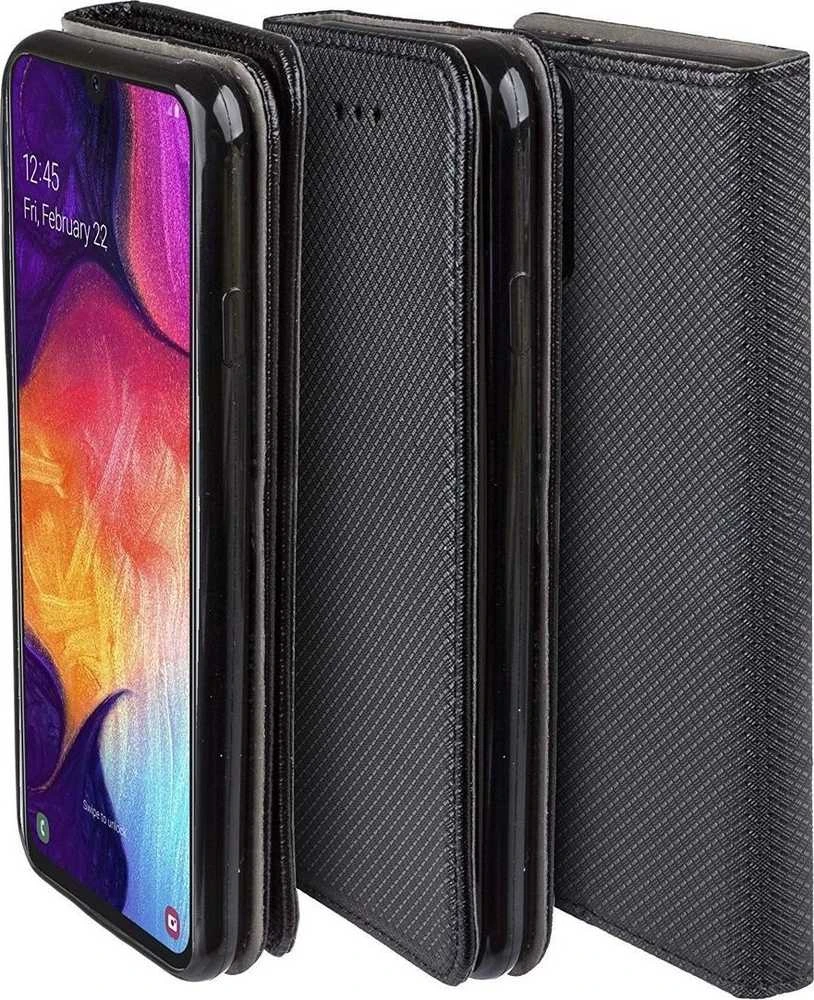 Dėklas Oem SMART CASE Book skirtas Xiaomi Redmi Note 9 Pro/9S juodos spalvos