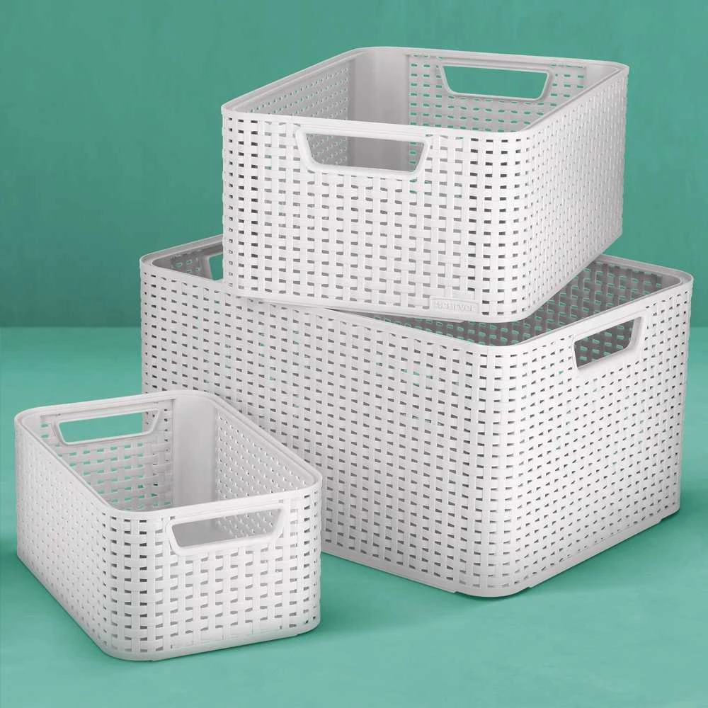 Daiktadėžė CURVER STYLE, 18 l, pilka, 38×28×17 cm