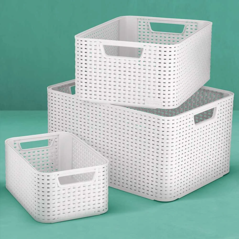 Daiktadėžė CURVER STYLE, 6 l, pilka, 28×19×13 cm