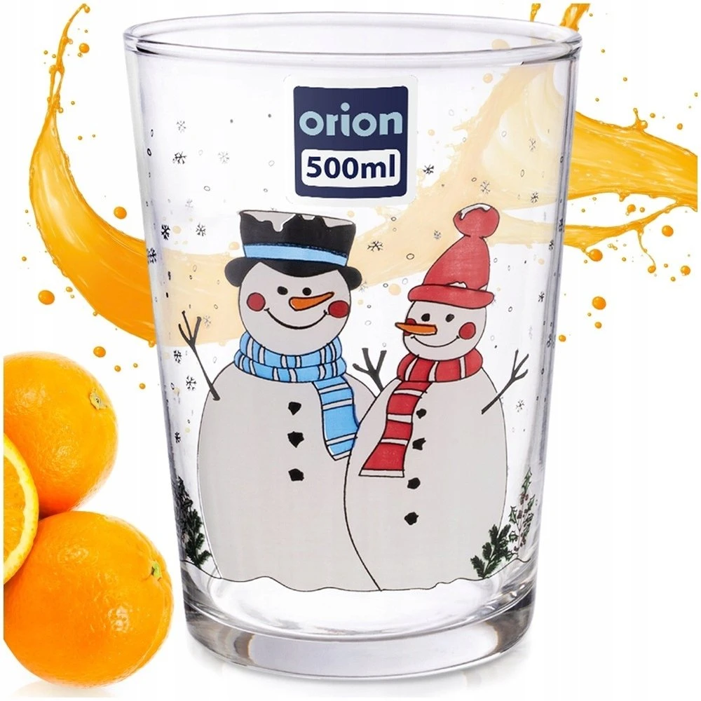 Kadax Orion Gėrimo stiklas 500 ml Žiemos motyvas