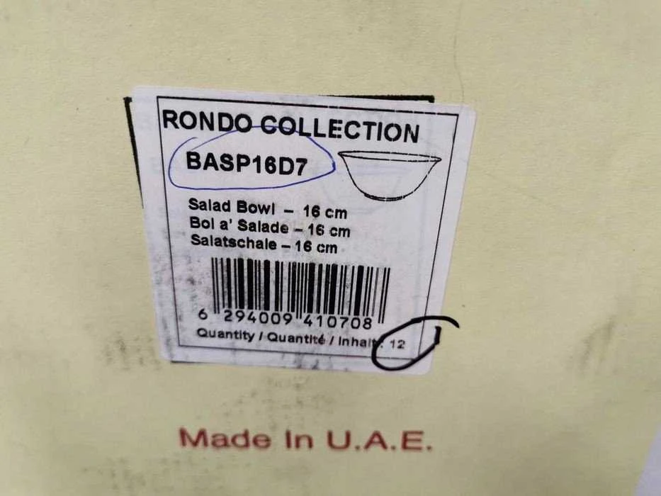 Kadax RAK Rondo salotų dubuo 670 ml