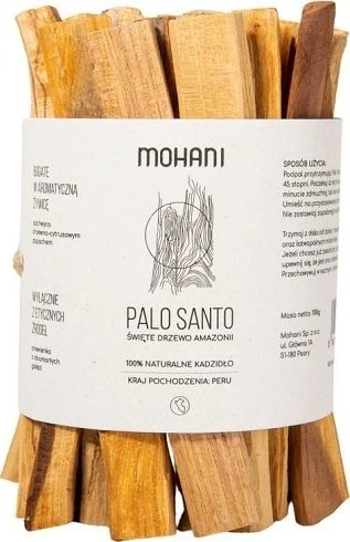 Mohani Palo Santo natūralūs smilkalai 100 g