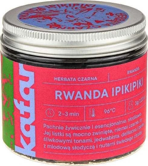 Kafar Rwanda Ipikipiki juodosios arbatos stiklinis indelis