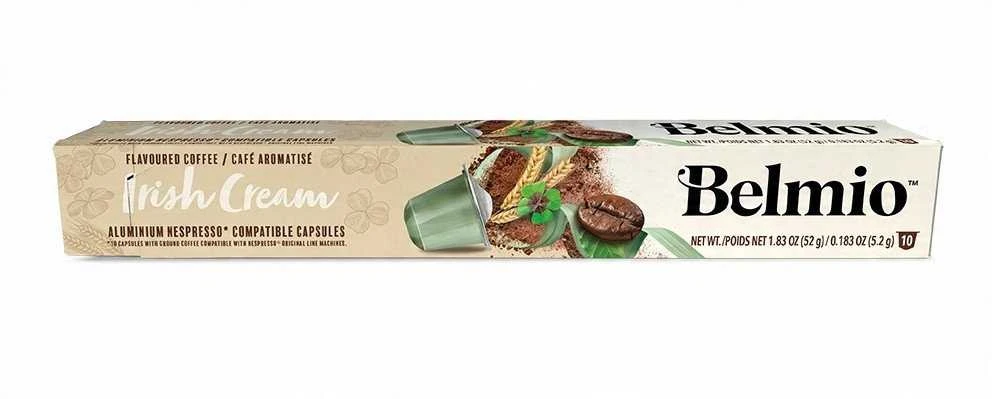 Kavos kapsulės Belmio Irish Dream, Nespresso kavos aparatams, 10 kapsulių / BLIO31391