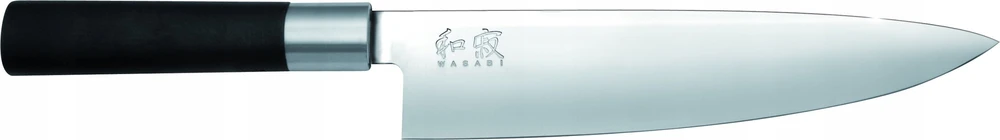 Japoniško plieno peilis KAI Wasabi juodas DM6720C peilis, 20 cm ašmenys