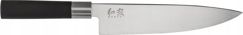 Japoniško plieno peilis KAI Wasabi juodas DM6720C peilis, 20 cm ašmenys