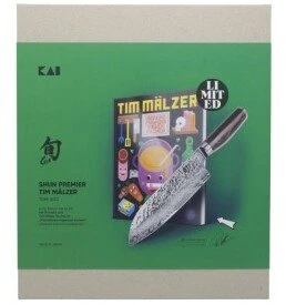 Carruzzo Kai Shun Premier Tim Mälzer Santoku Peilis + Book