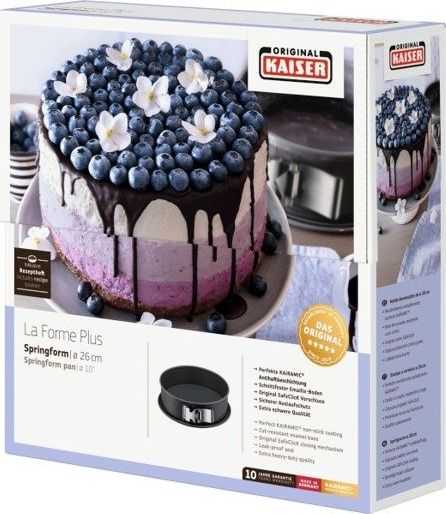 WMF KAISER La Forme Plus spyruoklinė keptuvė plokščiu dugnu 26 cm