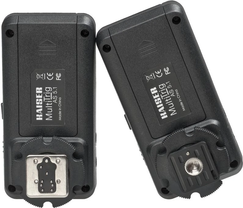 Kaiser MultiTrig AS 5.1 radijo paleidimo rinkinys, skirtas fotoaparatui ir blykstei