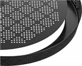 Kaiser Pizza-Quichemold CrispTec 28cm dengtas, perforuotas