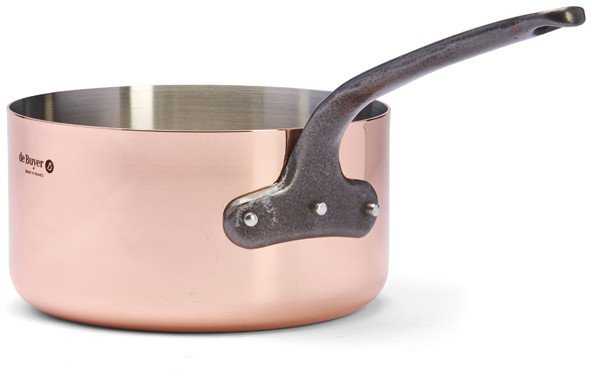 De Buyer Copper saucepan, 3.3 l, Inocuivre