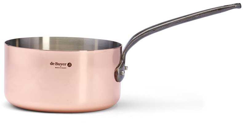De Buyer Copper saucepan, 3.3 l, Inocuivre