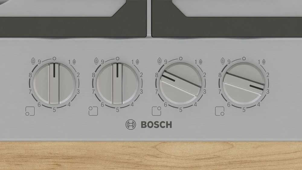 Įmontuojama dujinė kaitlentė Bosch PCP6A5I90