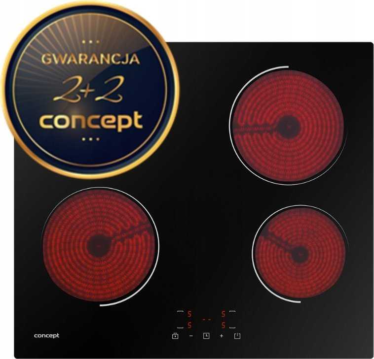 Concept Solution Įmontuojama keraminė kaitlentė „Concept SDV1260“