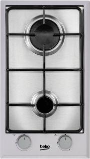 Kaitlentė Beko HDCG 32220 SX hob Nerūdijantis plienas Built-in Gas 2 zone(s)