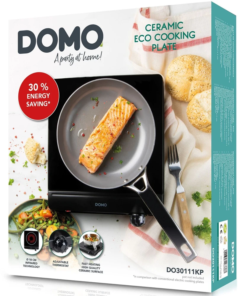 Domo DOMO DO30211IP kaitlentė – 2 zonų indukcinė kaitlentė