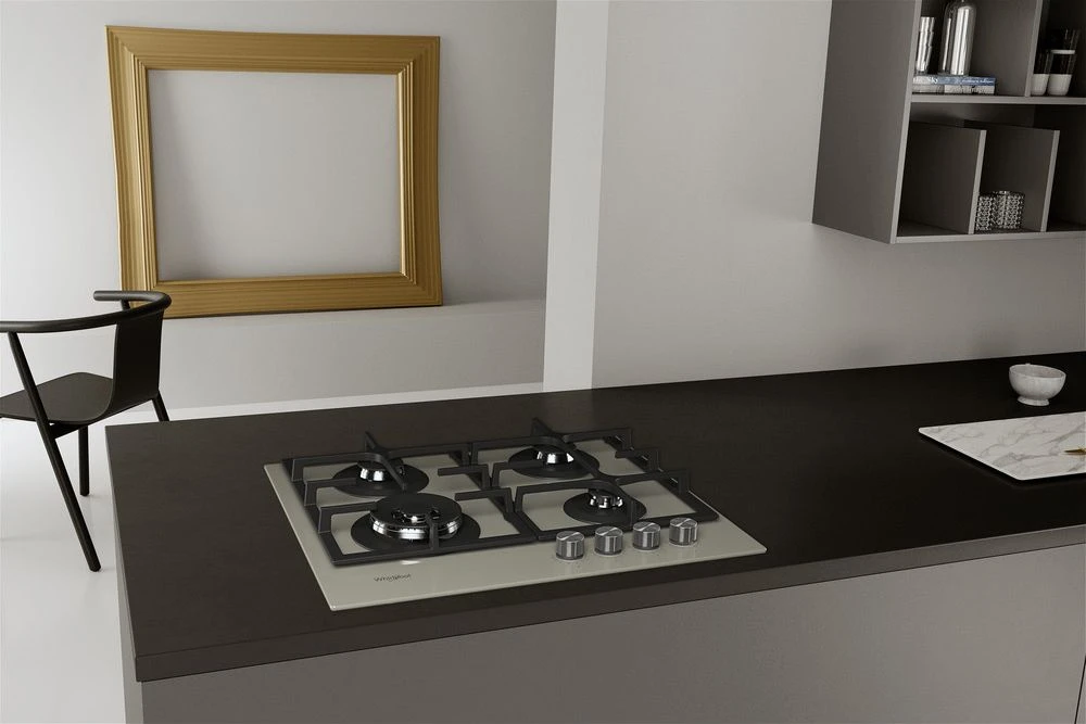 WHIRLPOOL Dujinė kaitlentė AKTL 629/S 60 cm Sidabrinis Dawn