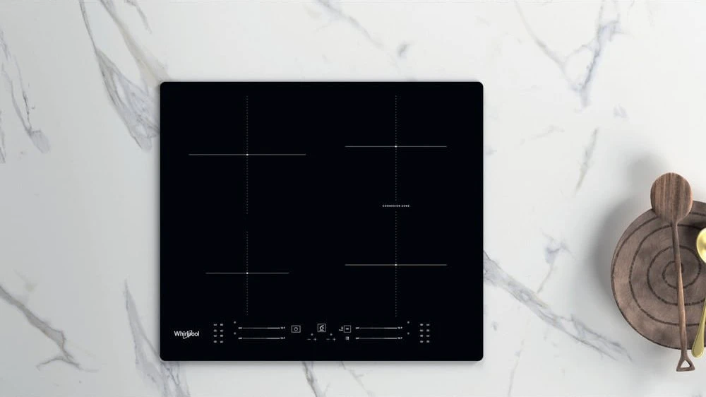 WHIRLPOOL Indukcinė kaitlentė WB S2560 NE, 60 cm, Juodas