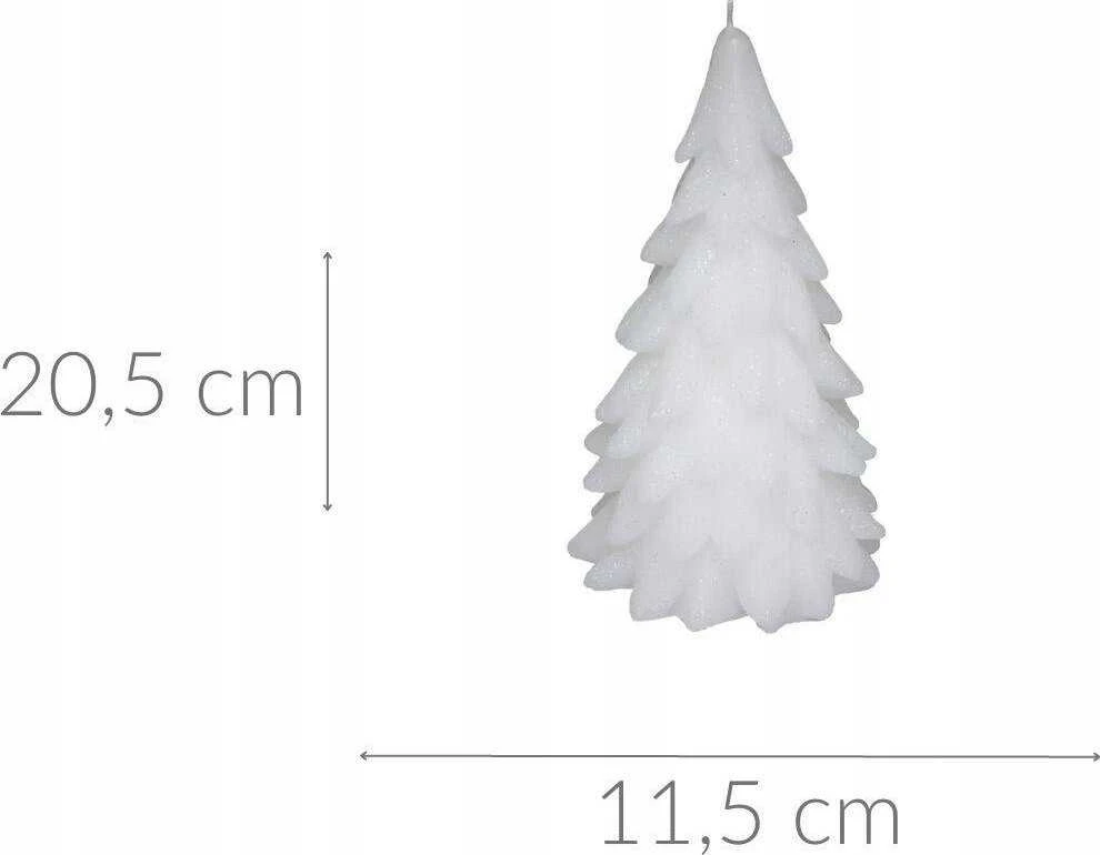 Atmosphera Žvakė Kalėdų eglutė 396 g, 20,5 cm