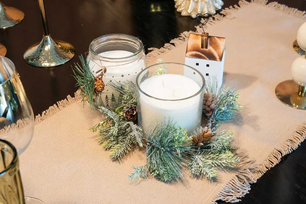 Atmosphera Kalėdinė nendrė su žvake, 270 g