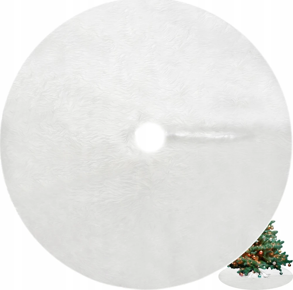 Baltas kilimėlis po eglute 150 cm Ruhhy 22228