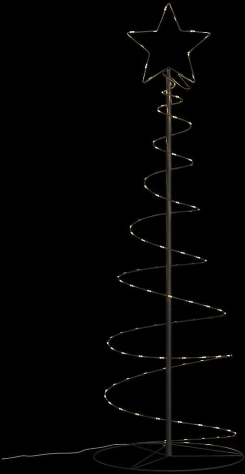 LED Kalėdų eglutė 100 LED Šiltai Balta 150 cm