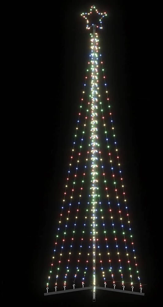 LED Kalėdų eglutė 495 LED Spalvingi 300,5 cm