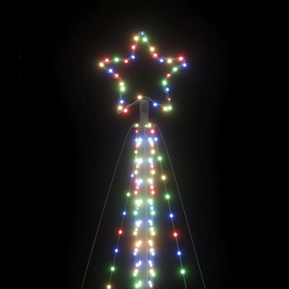 LED Kalėdų eglutė 789 LED Spalvingi 476 cm