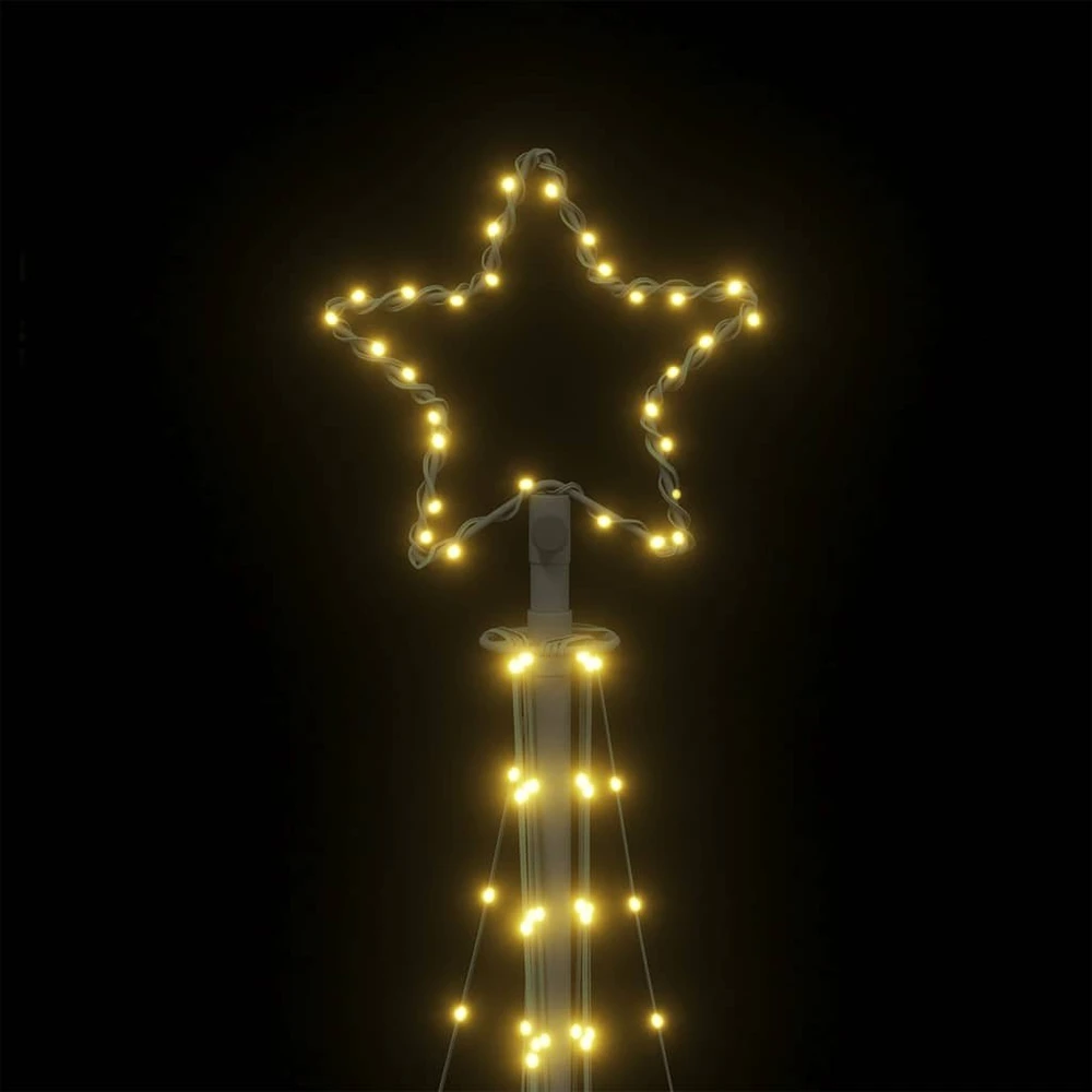 LED Kalėdų eglutė 447 LED Šiltai Balta 250 cm