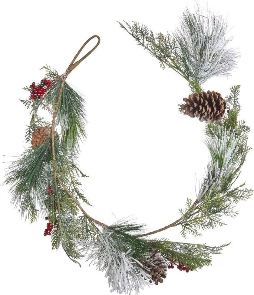 Beliani Kalėdinė girlianda SORIA 150 cm, žalia